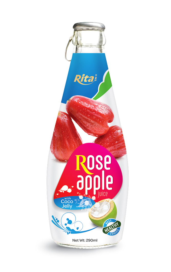 290ml روز عصير التفاح مع كوكو جيلي
